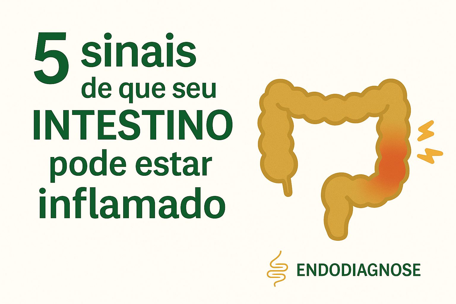 5 sinais de que seu intestino pode estar inflamado