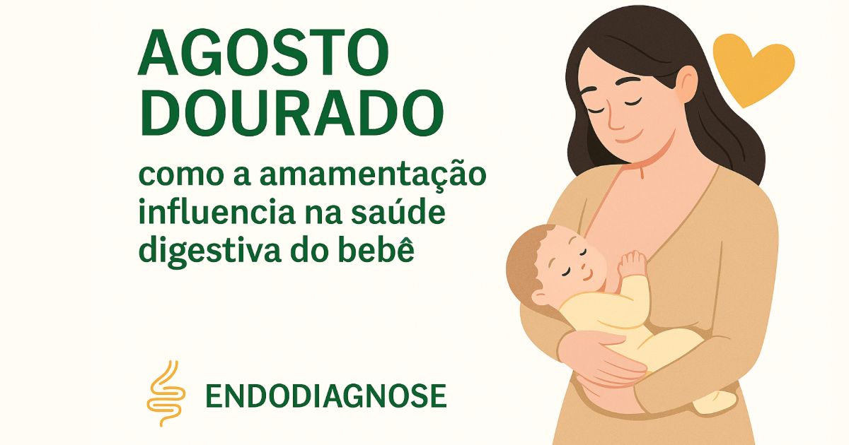 como a amamentação influencia na saúde digestiva do bebê